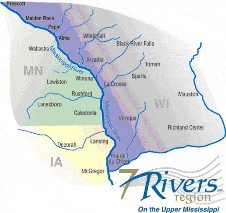 7 Rivers Region Map